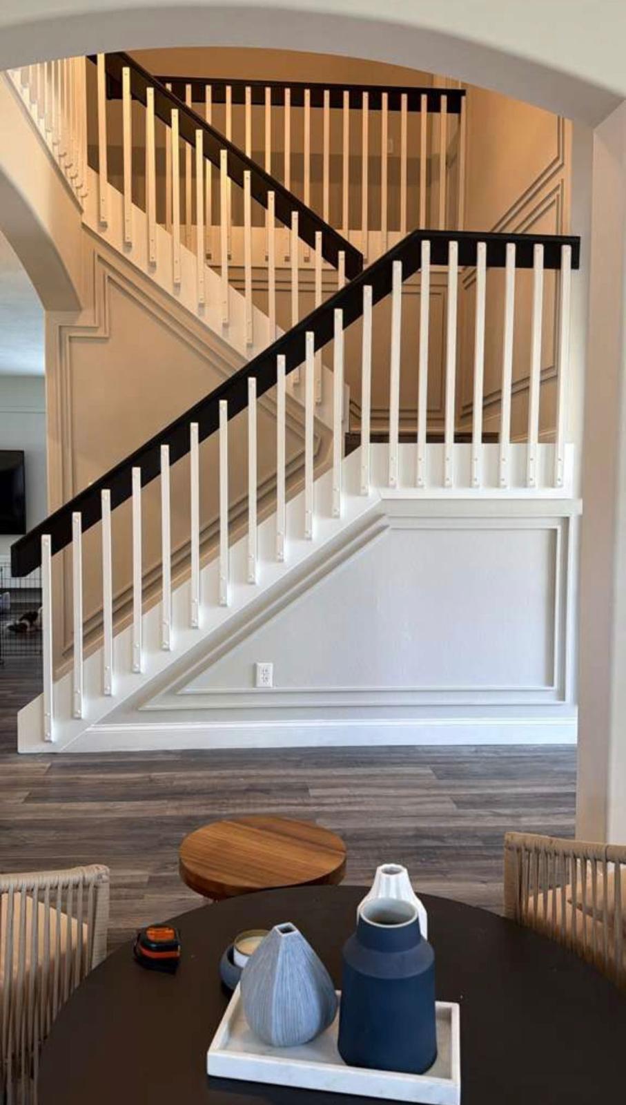 Completed stairwell