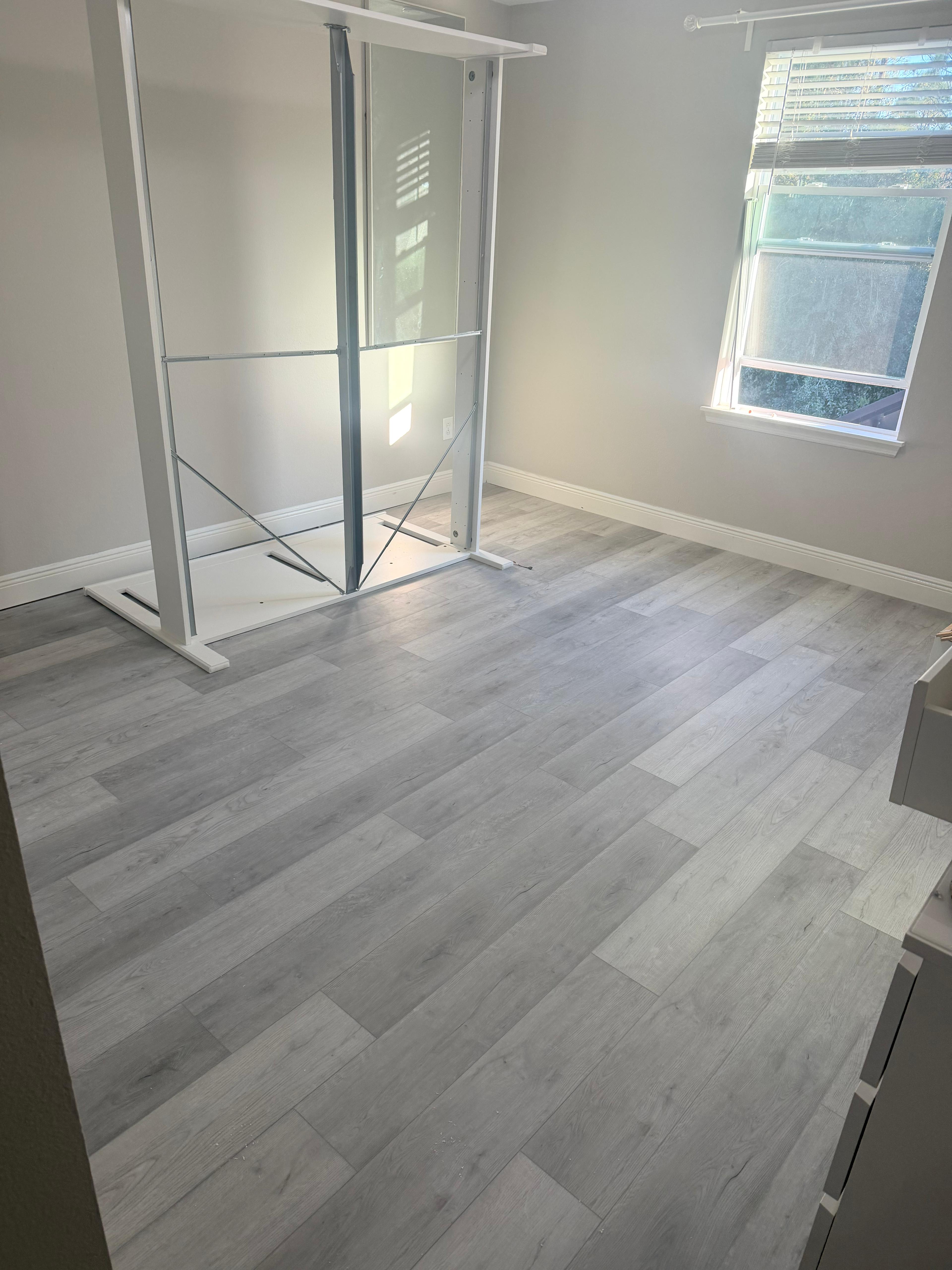 Premium LVP flooring detail